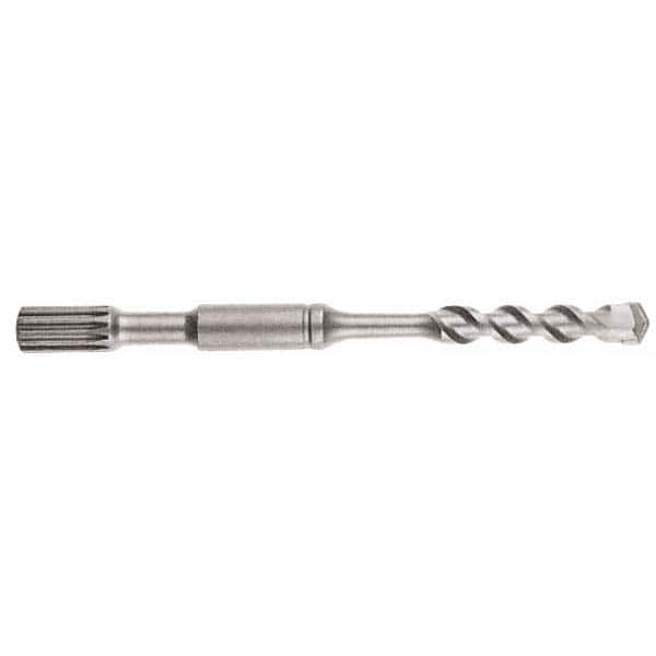 DeWALT - 1" Diam, Spline Shank, Carbide-Tipped Rotary & Hammer Drill Bit - Apex Tool & Supply