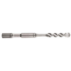 DeWALT - 1" Diam, Spline Shank, Carbide-Tipped Rotary & Hammer Drill Bit - Apex Tool & Supply