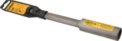 DeWALT - 3/4" Head Width, 10" OAL, 1" Shank Diam, Rod Driver Chisel - Spline Drive, Spline Shank, Steel - Apex Tool & Supply