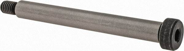 Value Collection - 1/2" Shoulder Diam x 4-1/4" Shoulder Length, 3/8-16 UNC, Hex Socket Shoulder Screw - 8 Alloy Steel, Uncoated, 0.729 to 3/4" Head Diam - Apex Tool & Supply