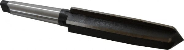 Interstate - 2" Reamer Diam, 1-1/4" Small End Diam, 4MT Morse Taper Shank, 7-3/8" Flute, Bridge Reamer - Apex Tool & Supply