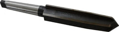 Interstate - 2" Reamer Diam, 1-1/4" Small End Diam, 4MT Morse Taper Shank, 7-3/8" Flute, Bridge Reamer - Apex Tool & Supply