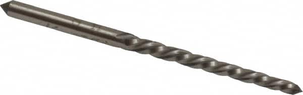 Value Collection - #3/0 Pin, 0.1302" Diam, 0.1029" Small End, 9/64" Diam Straight Shank, 1-5/16" Flute, Taper Pin Reamer - Apex Tool & Supply