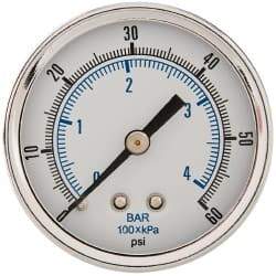 Parker - FRL Pressure Gauge - Use with 06/16/07/17/P3N - Apex Tool & Supply