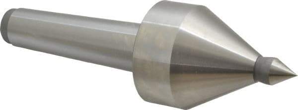 Royal Products - MT4 Taper Shank, 2-1/2" Head Diam 5,000 & 5,685 Lb Capacity Live Center - 4,000 Max RPM, 2.6" Head Length, 5/8" Point Diam, 15/16" Point Len, 685 Lb Max Workpc, 7-15/16" OAL, 5/8" Tip Diam, Long Point - Apex Tool & Supply