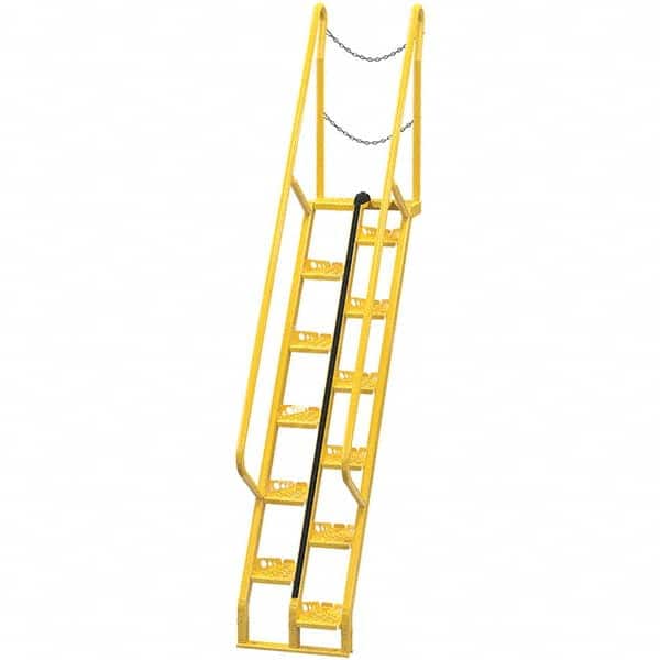 Vestil - Rolling & Wall Mounted Ladders & Platforms Type: Alternating Tread Stair Style: Tread Stair - Apex Tool & Supply