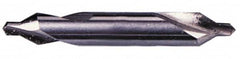 Interstate - #8 Plain Cut 60° Incl Angle Cobalt Combo Drill & Countersink - Apex Tool & Supply