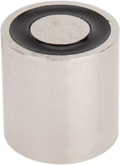 Mag-Mate - 1-1/4" Diam, 4.5 Watts, 44 Lb Max Magnetic Pull Electromagnet - 1/4-20 Thread, 24 DC Output Voltage - Apex Tool & Supply