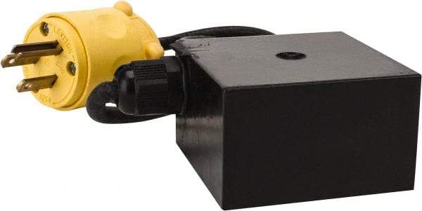 Mag-Mate - 2-1/2" Long, 16 Watts, 370 Lb Max Magnetic Pull Electromagnet - 1/4-20 Thread, 120 AC Output Voltage - Apex Tool & Supply