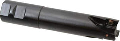 Kennametal - 1-1/4" Cut Diam, 18.03mm Max Depth of Cut, 1-1/4" Shank Diam, 165.86mm OAL, Indexable Square Shoulder End Mill - EC18.., EP18.. Inserts, Weldon Shank, 0° Lead Angle, Through Coolant - Apex Tool & Supply
