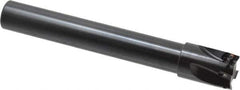 Kennametal - 1-1/2" Cut Diam, 14.48mm Max Depth of Cut, 1-1/4" Shank Diam, 254mm OAL, Indexable Square Shoulder End Mill - EC14.., EP14.. Inserts, Cylindrical Shank, 0° Lead Angle, Through Coolant - Apex Tool & Supply