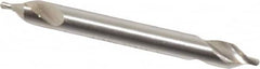 Walter-Titex - Metric Plain Cut 60° Incl Angle High Speed Steel Combo Drill & Countersink - Apex Tool & Supply