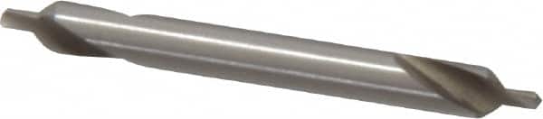 Interstate - #1 Plain Cut 82° Incl Angle High Speed Steel Combo Drill & Countersink - Apex Tool & Supply