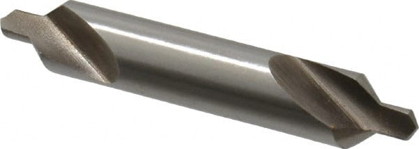 Interstate - #5 Plain Cut 82° Incl Angle High Speed Steel Combo Drill & Countersink - Apex Tool & Supply