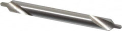 Interstate - #1 Plain Cut 90° Incl Angle High Speed Steel Combo Drill & Countersink - Apex Tool & Supply