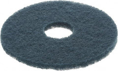 3M - Scrubbing Pad - 13" Machine, Blue Pad, Nylon & Polyester - Apex Tool & Supply
