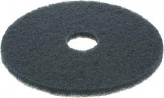 3M - Scrubbing Pad - 17" Machine, Blue Pad, Nylon & Polyester - Apex Tool & Supply