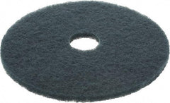 3M - Scrubbing Pad - 18" Machine, Blue Pad, Nylon & Polyester - Apex Tool & Supply