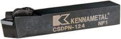 Kennametal - CSDP, Neutral Cut, 0° Lead Angle, 3/4" Shank Height x 3/4" Shank Width, Positive Rake Indexable Turning Toolholder - 4-1/2" OAL, SP..42. Insert Compatibility, Series Kendex - Apex Tool & Supply