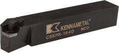 Kennametal - CSKP, Right Hand Cut, 15° Lead Angle, 1" Shank Height x 1" Shank Width, Positive Rake Indexable Turning Toolholder - 6" OAL, SP..42. Insert Compatibility, Series Kendex - Apex Tool & Supply