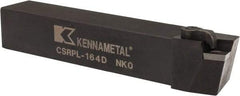 Kennametal - CSRP, Left Hand Cut, 15° Lead Angle, 1" Shank Height x 1" Shank Width, Positive Rake Indexable Turning Toolholder - 6" OAL, SP..42. Insert Compatibility, Series Kendex - Apex Tool & Supply