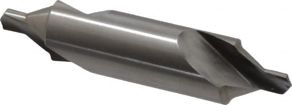Interstate - #18 Bell Cut 60° Incl Angle High Speed Steel Combo Drill & Countersink - Apex Tool & Supply