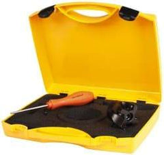 Kennametal - 4 Inserts, 2" Cut Diam, 3/4" Arbor Diam, 0.361" Max Depth of Cut, Indexable Square-Shoulder Face Mill - 0/90° Lead Angle, 1-3/4" High, SD.T 43.. Insert Compatibility, Series KSSM - Apex Tool & Supply