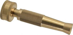 Value Collection - Garden Hose Noninsulated Twist Nozzle - Brass - Apex Tool & Supply