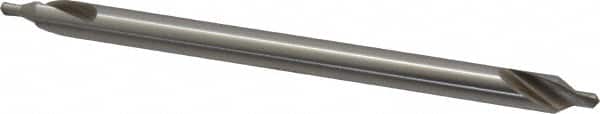 Interstate - #3 Plain Cut 60° Incl Angle High Speed Steel Combo Drill & Countersink - Apex Tool & Supply