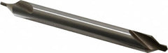 Interstate - #4-1/2 Plain Cut 60° Incl Angle High Speed Steel Combo Drill & Countersink - Apex Tool & Supply