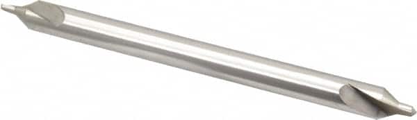 Interstate - #5 Plain Cut 60° Incl Angle High Speed Steel Combo Drill & Countersink - Apex Tool & Supply