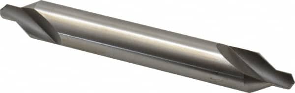 Interstate - #7 Plain Cut 60° Incl Angle High Speed Steel Combo Drill & Countersink - Apex Tool & Supply