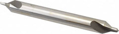 Interstate - #7 Plain Cut 60° Incl Angle High Speed Steel Combo Drill & Countersink - Apex Tool & Supply