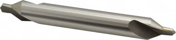 Interstate - #8 Plain Cut 60° Incl Angle High Speed Steel Combo Drill & Countersink - Apex Tool & Supply