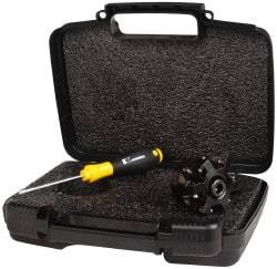 Kennametal - 6 Inserts, 2-1/2" Cut Diam, 1" Arbor Diam, 0.361" Max Depth of Cut, Indexable Square-Shoulder Face Mill - 0/90° Lead Angle, 1-3/4" High, SD.T 43.. Insert Compatibility, Series KSSM - Apex Tool & Supply