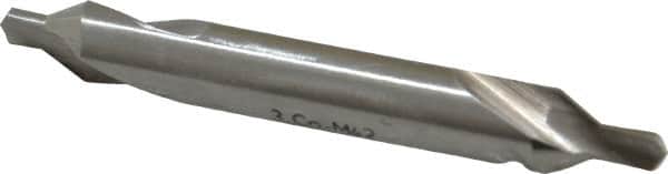 Interstate - #3 Plain Cut 60° Incl Angle Cobalt Combo Drill & Countersink - Apex Tool & Supply