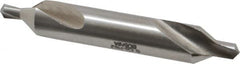 Interstate - #5 Plain Cut 60° Incl Angle Cobalt Combo Drill & Countersink - Apex Tool & Supply