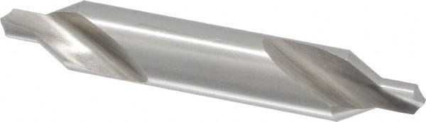 Interstate - #6 Plain Cut 60° Incl Angle Cobalt Combo Drill & Countersink - Apex Tool & Supply