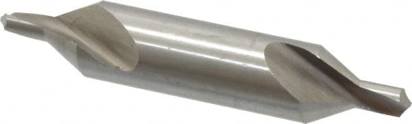 Interstate - #7 Plain Cut 60° Incl Angle Cobalt Combo Drill & Countersink - Apex Tool & Supply
