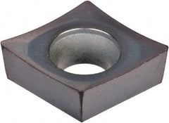 Kennametal - CCGT32.51 HP Grade KC5025 Carbide Turning Insert - TiAlN Finish, 80° Diamond, 3/8" Inscr Circle, 5/32" Thick, 1/64" Corner Radius - Apex Tool & Supply