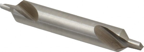 Interstate - #4 Plain Cut 82° Incl Angle Cobalt Combo Drill & Countersink - Apex Tool & Supply