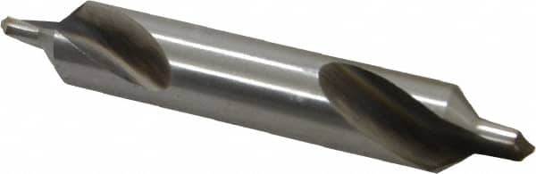 Interstate - #5 Plain Cut 82° Incl Angle Cobalt Combo Drill & Countersink - Apex Tool & Supply