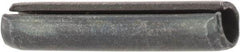 Value Collection - 3mm Diam x 16mm Long Slotted Spring Pin - Grade 1070-1080 Steel, Plain Finish - Apex Tool & Supply