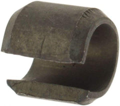 Value Collection - 4mm Diam x 4mm Long Slotted Spring Pin - Grade 1070-1080 Steel, Plain Finish - Apex Tool & Supply