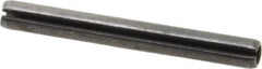 Value Collection - 5mm Diam x 45mm Long Slotted Spring Pin - Grade 1070-1080 Steel, Plain Finish - Apex Tool & Supply