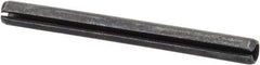 Value Collection - 5mm Diam x 55mm Long Slotted Spring Pin - Grade 1070-1080 Steel, Plain Finish - Apex Tool & Supply