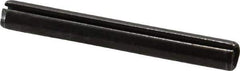 Value Collection - 6mm Diam x 50mm Long Slotted Spring Pin - Grade 1070-1080 Steel, Plain Finish - Apex Tool & Supply