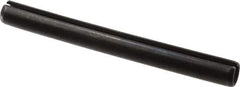 Value Collection - 10mm Diam x 100mm Long Slotted Spring Pin - Grade 1070-1080 Steel, Plain Finish - Apex Tool & Supply