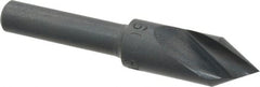 M.A. Ford - 3/8" Head Diam, 1/4" Shank Diam, 1 Flute 60° High Speed Steel Countersink - Apex Tool & Supply