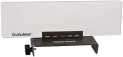 PRO-SAFE - Polycarbonate Flat Base & Shield - 5" Wide x 17" Long x 1/4" Thick, Vise Base, For Vises - Apex Tool & Supply